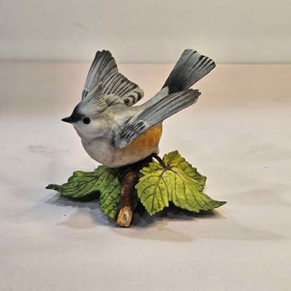 Lenox Fine Porcelain Tufted Titmouse Figurine
